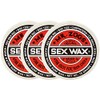 SEXWAX Classic Red Label Wax, For Surfing, Set of 3,