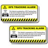 2 pcs Vehicle Warning Car GPS Tracking, 4 inches -