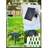 Brightown 58FT Solar String Lights Outdoor with Remote Cable Ties