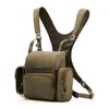 Binocular Harness Chest Pack: Waterproof Bino Case with Rangefinder Pocket