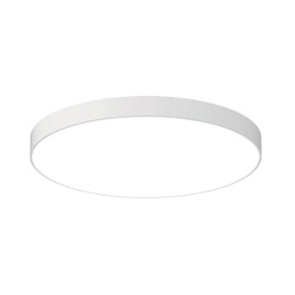 Goodlite 11" 20W LED Edgeless Round Surface Mount White Finish Modern Ceiling Disk Light, Dimmable, 2000 Lumens, 5 Selectable Color Temperatures (27k-30k-35k-41k-50k) J-Box Installation, 1ct (G-48543)