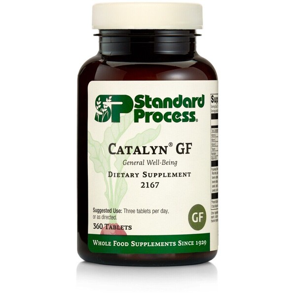 Standard Process Catalyn GF Gluten-Free Foundational Support, 360 Tablets