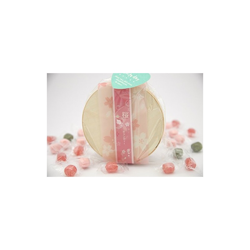 White Day Gift Sakura Miruku Candy, 1 Pack, 2.8 oz