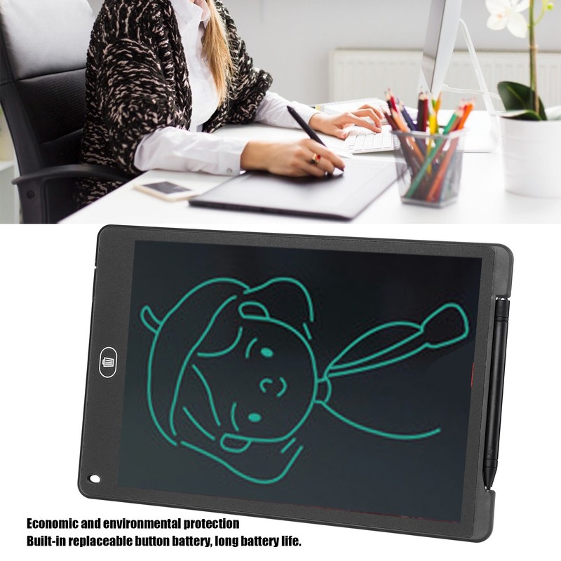 12in LCD Writing Painting Board Drawing Pad Handwriting Tablet Gift
