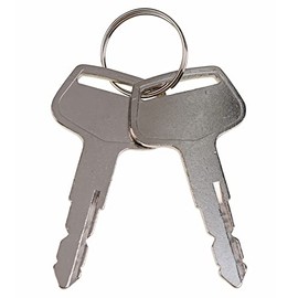 JEENDA 2PCS Ignition Keys CH12206 Compatible with John Deere Tractors 430 650 670 750 770 790 850 870 950 970 990 1050 1070 1250 1450 1650 3005 4005 (2)