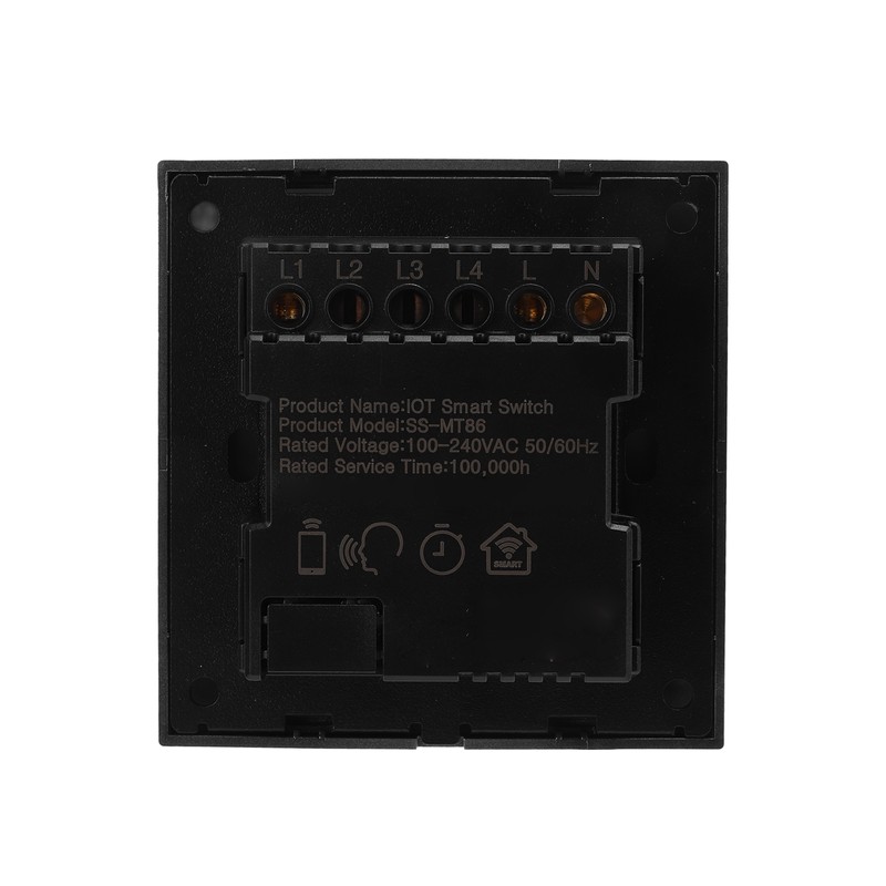 Smart Light Switch Voice Timing Phone APP Control ABS PC