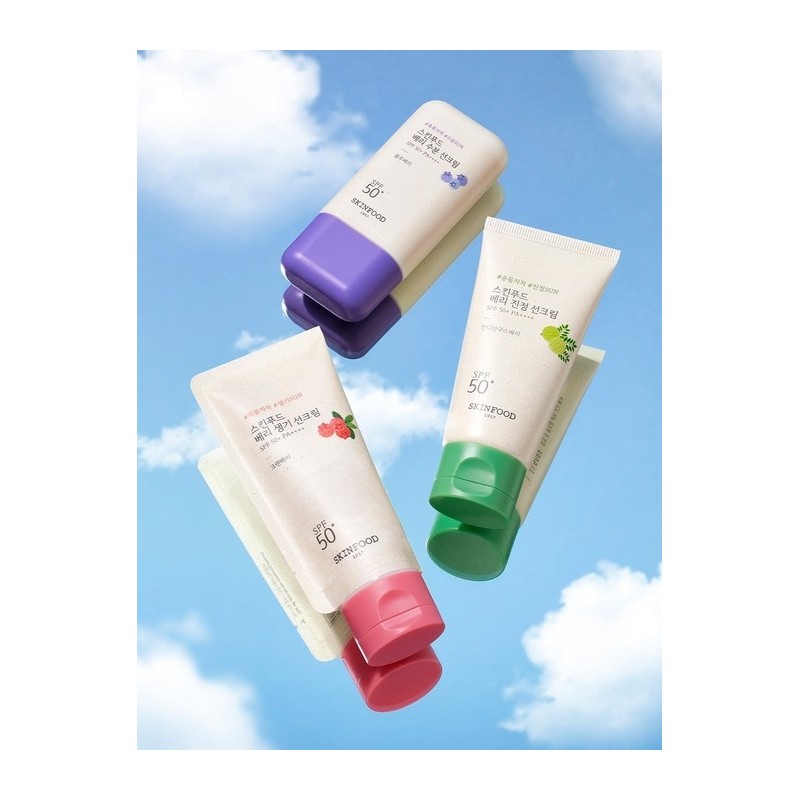 Skinfood [15ml additional gift] Berry moisture sunscreen 50ml / [15ml추가증정]