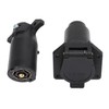 Aramox Adaptador de Cableado de Remolque Redondo, Conector de Remolque
