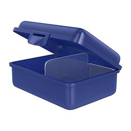 Fizzii Police Lunch Box with Fruit and Vegetable Compartment, Non-Toxic, Dishwasher Safe