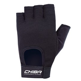 Chiba Unisex's Fit Glove, Black, Large