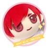 KIYOHARA Oshinui Face Applique Patch, Iron-on, S Size, GB Eyebrow