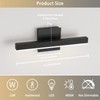 Joossnwell LED Bathroom Vanity Lighting Fixture Modern Bath Light Bar