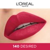 L’Oréal Paris Rouge Signature Liquid Lipstick, Matte, 140 Pink Red,