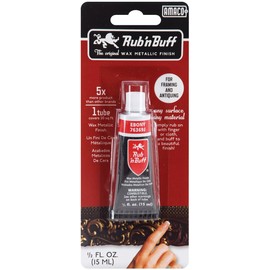 AMACO Bulk Buy Rub N Buff Finish 1/2 Ounce Tube Ebony 76369 (3-Pack)3