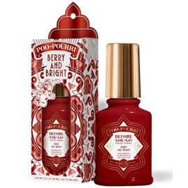 Poo-Pouri Before-You-Go Holiday Toilet Spray, Berry and Bright, 2 Fl Oz - Cranberry, Cinnamon and Balsam Fir