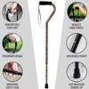 DMI DMI Adjustable Designer Cane with Offset Handle and Strap,