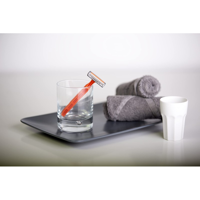 BIC 3 rasoi monouso da uomo, a testa fissa, tripla