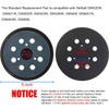 5 inch 8 Hole Hook and Loop Replacement Sander Pad