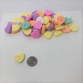 Large Conversation Hearts 1 pound Pastel Hearts