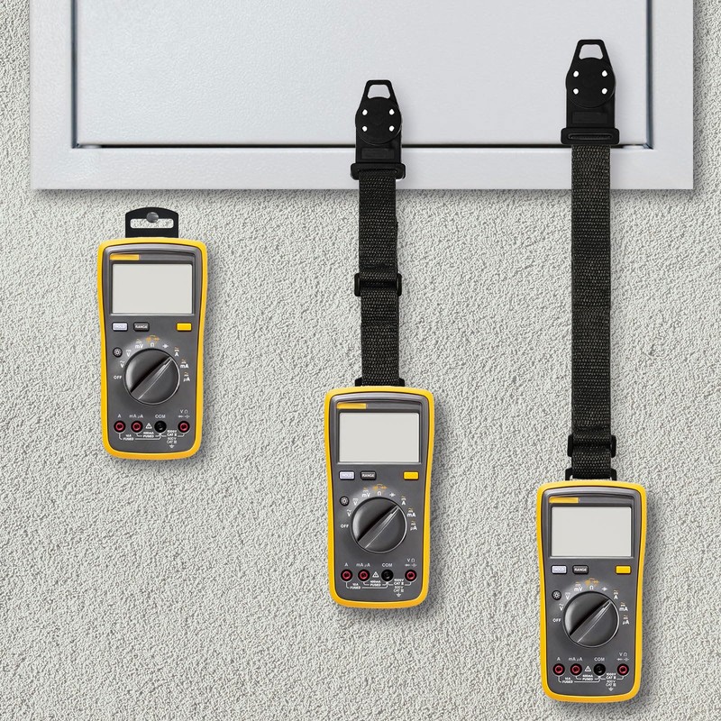 Magnetic Hanging Strap, Black Hanging Strap with Magnetic Hanger, Magnetic