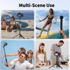 Kaitezenz 63in Selfie Stick Tripod for Gopro Camera, Kaitezenz Long