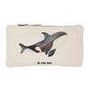 Mr. & Mrs. Panda Orca Make-Up Bag, White, Hand Drawn