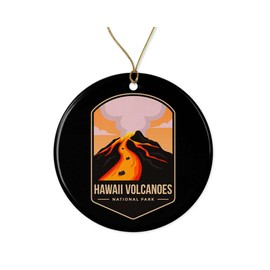 Hawaii Volcanoes National Park Ornament - Hawaii Volcanoes National Park Gift - Hawaii Volcanoes Christmas Ornament - National Park Decor - Hawaii Volcanoes National Park
