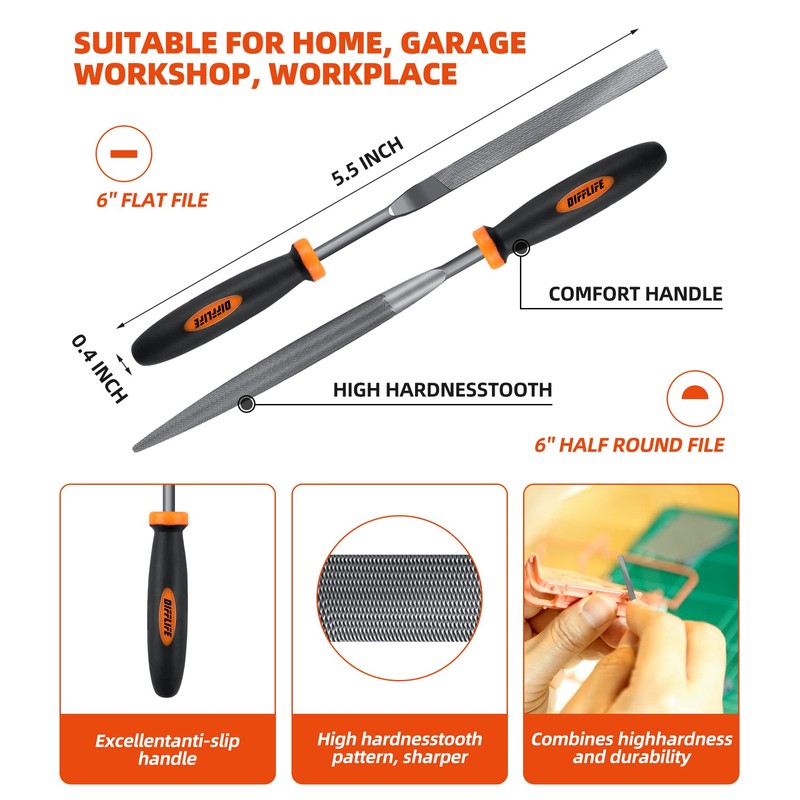 DIFFLIFE Professional 9 PCS Model Tools Kit Modeler Basic Tools