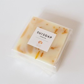Tsubaki & Calendula Soap, Solid Soap, Natural Ingredients Free, Moisturizing, For Whole Body, Sensitive Skin Friendly SETTLA GREEN
