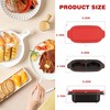 Microwave Egg Cooker & Microwave Grill Pan 3 Pcs with