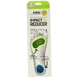 Sidas 320607102 Insole, S, 9.3 - 9.6 inches (23.5 - 24.5 cm), Impact Reducer, Dual Foam