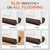 2 Pack Under Door Draft Stopper - Bottom Door Gap