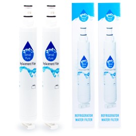 2-Pack Replacement for Whirlpool GR9FHTXTQ00 Refrigerator Water Filter - Compatible with Whirlpool 4396701 Fridge Water Filter Cartridge