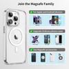 Aothey Metal Rings Compatible with Magsafe Sticker (White)