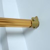 Coshar 6pcs Closet Rod Bracket Curtain Pole Sockets Flange Rod