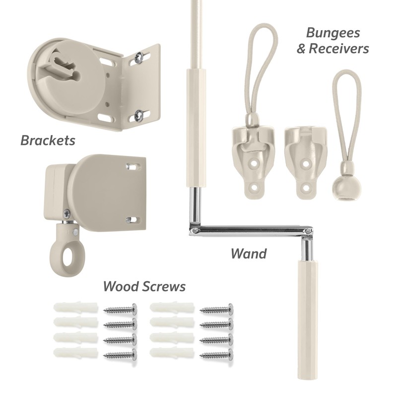 Coolaroo Outdoor Cordless Sun Blocking Roller Shade