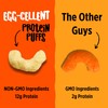 Todd's Better Snacks Egg-Cellent Protein Puffs, Sea Salt & Vinegar,