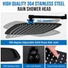 G-Promise All Metal 16 Inch Rain Shower Head with Adjustable
