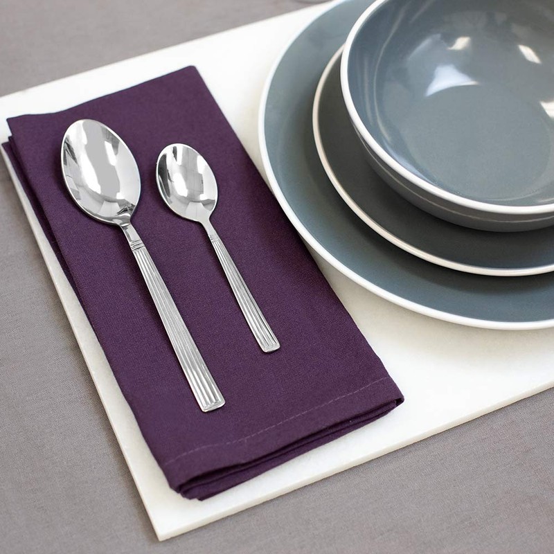 Home Basics Eternity Mirror Finish 4 Piece Stainless Steel Cutlery