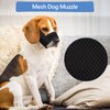 Dog Muzzle for Large Medium Small Sized Dogs, Adjustable Mesh