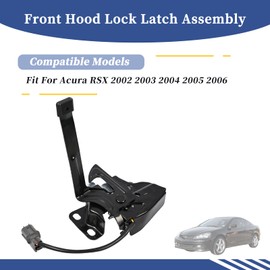 Getfarway Front Hood Lock Latch Assembly 74120-S6M-506 Compatible with Acura RSX 2002 2003 2004 2005 2006