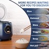 Bear Mini Rice Cooker 2 Cups Uncooked, 1.2L Portable Non-Stick