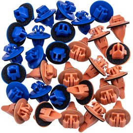 Rexka 15 Sets Fender Flare Clip Kit 75495-35010 75397-35010 Compatible with Toyota Tacoma RAV4 Highlander FJ Cruiser