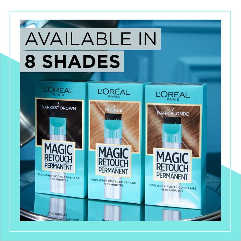 L'Oreal Paris Magic Retouch Permanent Root Concealer, Touching Up Grey