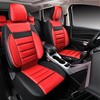 CAR PASS Leather Seat Covers Full Set Universal Water Resistant
