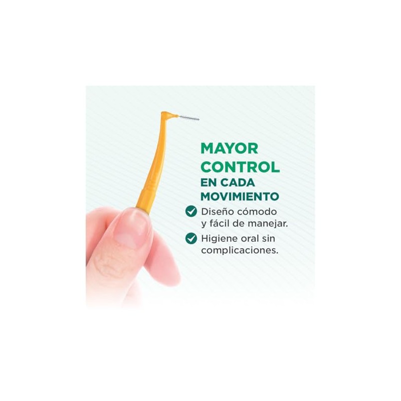 GUM - Go-Between Angular Cepillos Interdentales con Forma Angulada y
