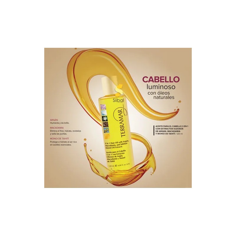 Set Shampoo, Oleo 3 En 1 Mascarilla Bifásico Terramar 4