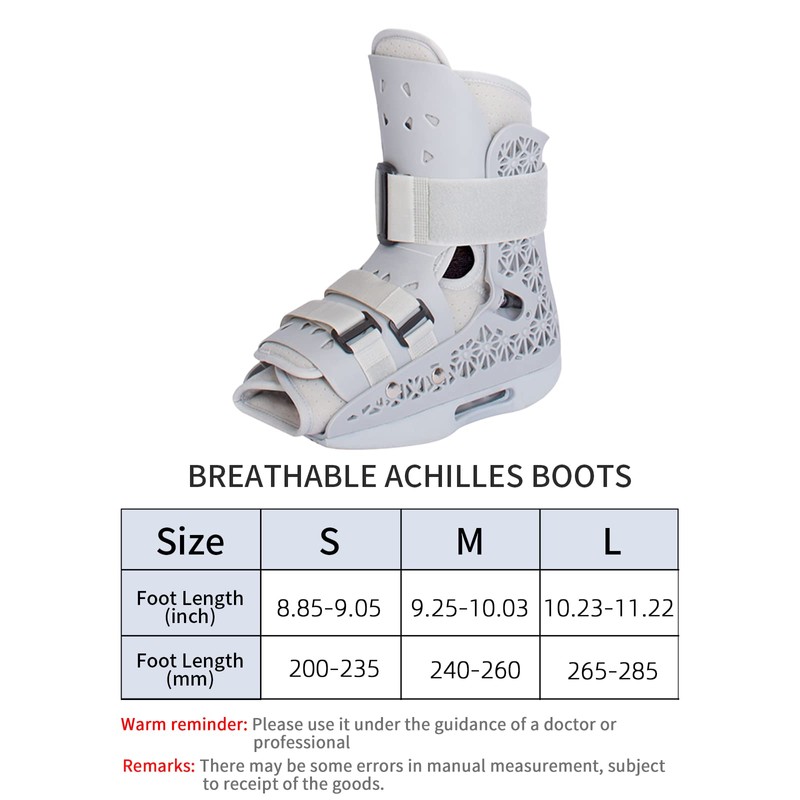 Inflatable Walker Boot, Air Cam Walker Fracture Boot, Short Walker