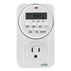Grow1 Hydroponic 120V Single Outlet Digital Timers for Electrical Outlets,