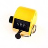 REPLAX Counter Tally 4 Digit YELLOW Hand Held Clicker for